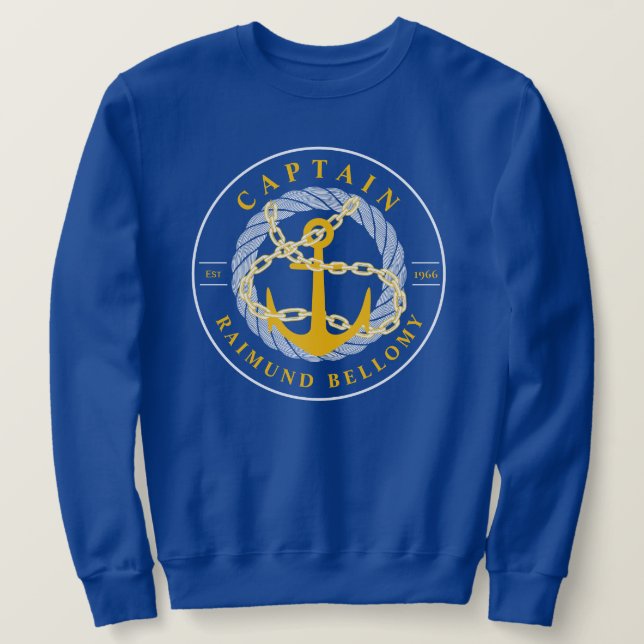 Boat Anchor Sweatshirt (Design Front)
