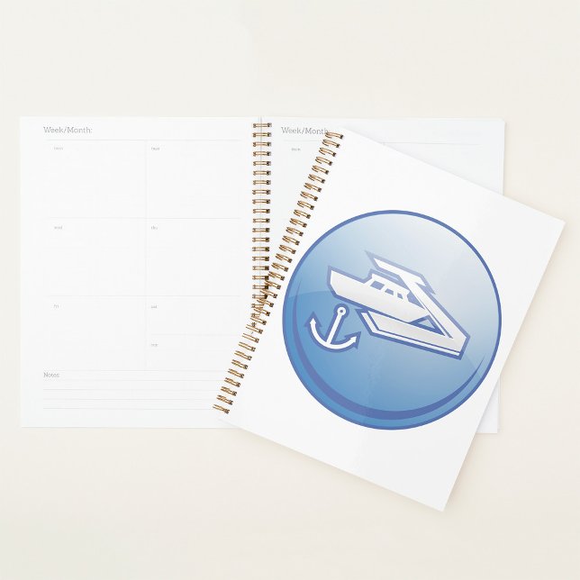 Boat and Anchor Nautical Marine Planner (Creator Uploaded)