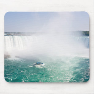 Boat and Horseshoe Falls from Niagara Falls Mouse Mat