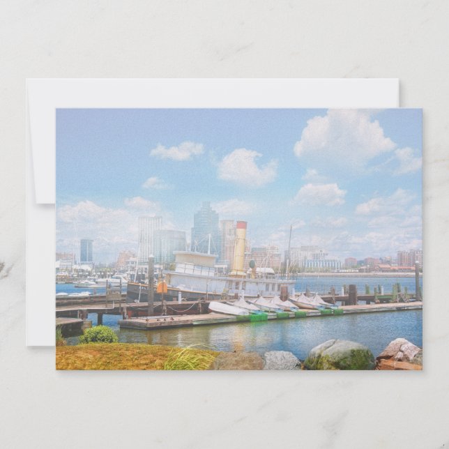 Boat - Balitimore, MD - Steam tug Baltimore 1906 (Front)