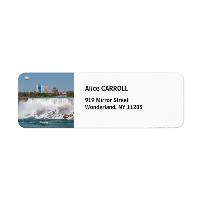 Boat & Balloon at American Niagara Falls - Ontario (Front)