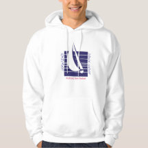 Boat Blue Square_UpDown Auckland t-shirt