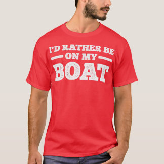 Boat Boating T-Shirt