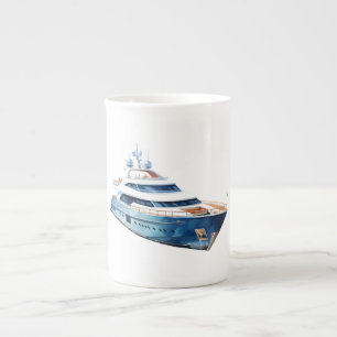Boat Bone China Mug