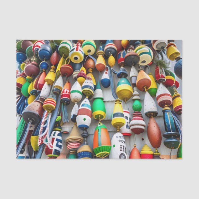 Boat Buoys Tissue Paper (Front)