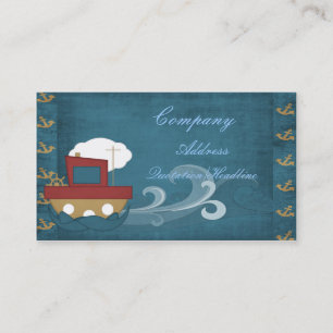 boat business card