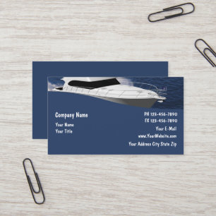 Boat Business Cards