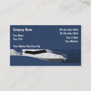 Boat Business Cards