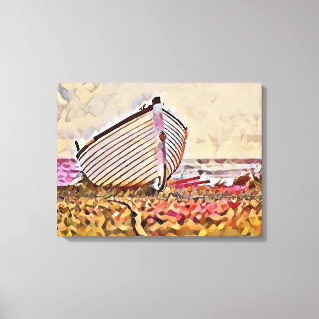 Boat Canvas Print (Front)