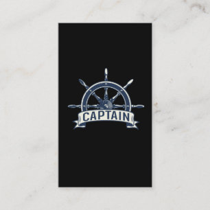 Boat Captain Humour Boating Sailor Business Card