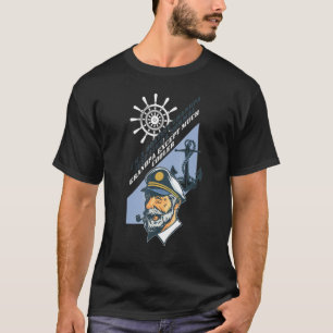 Boat Captain Sailing Sailor I'm a Boating Grandpa T-Shirt
