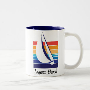 Boat Colour Square_Laguna Beach mug