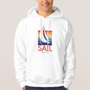 Boat Colour Square_SAIL Key West t-shirt Hoodie