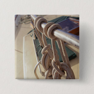 Boat Deck 15 Cm Square Badge