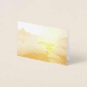 Boat Dock Foil Card