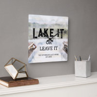 Boat Dock Lake It or Leave It