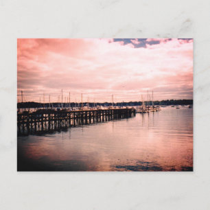 Boat Dock Postcard
