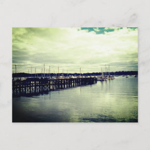 Boat Dock Postcard