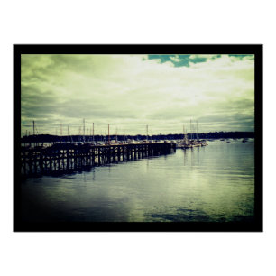 Boat Dock Poster