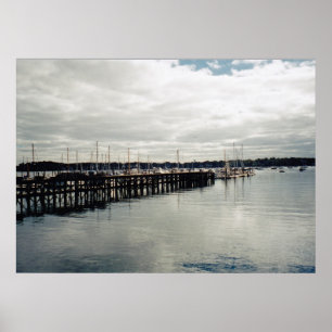 Boat Dock Poster