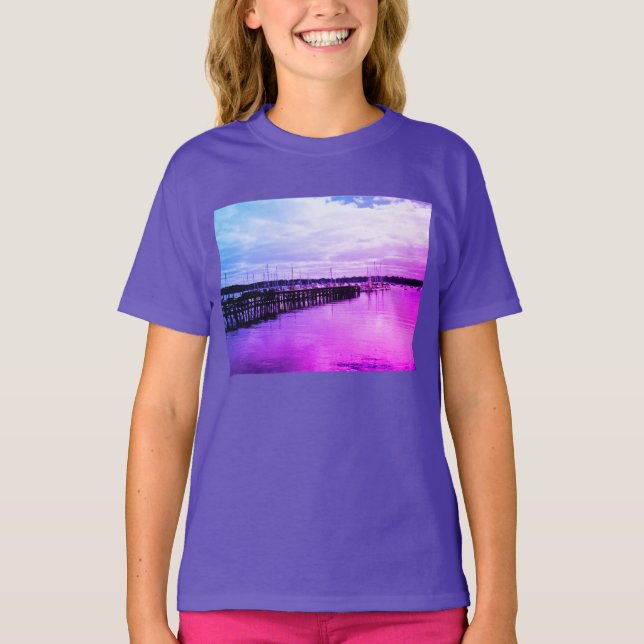 Boat Dock  T-Shirt (Front)
