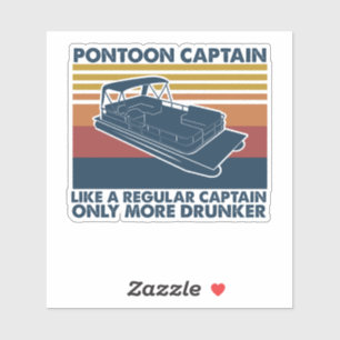 Boat Gift Funny Vintage Pontoon Boat Gift Idea