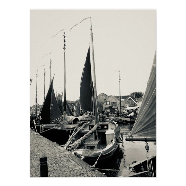 Boat, Harbor, Fishingboat  Poster (Front)