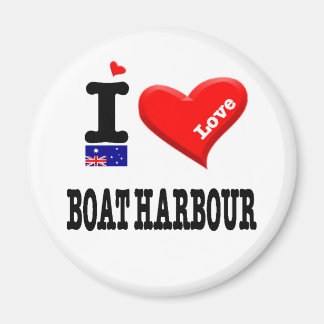 BOAT HARBOUR - I Love Magnet