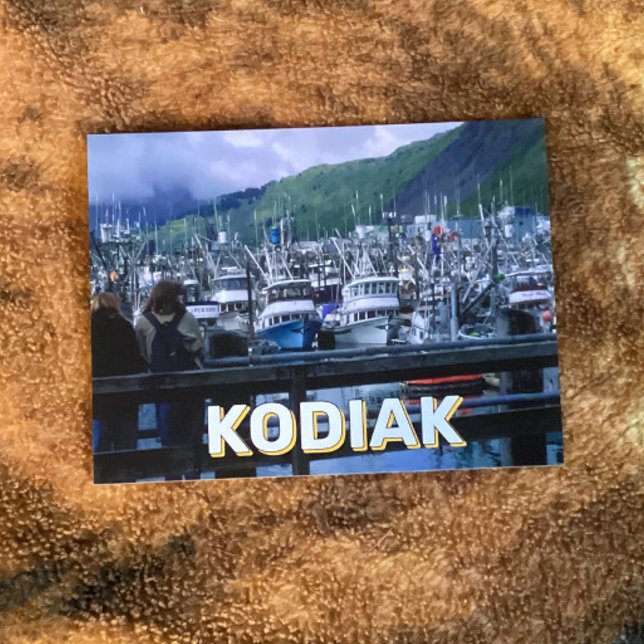 Boat Harbour In Kodiak, Alaska Postcard (Creator Uploaded)