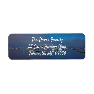 Boat Harbour Return Address Labels
