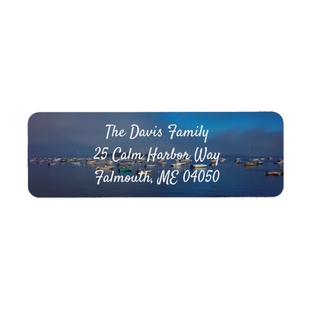 Boat Harbour Return Address Labels (Front)