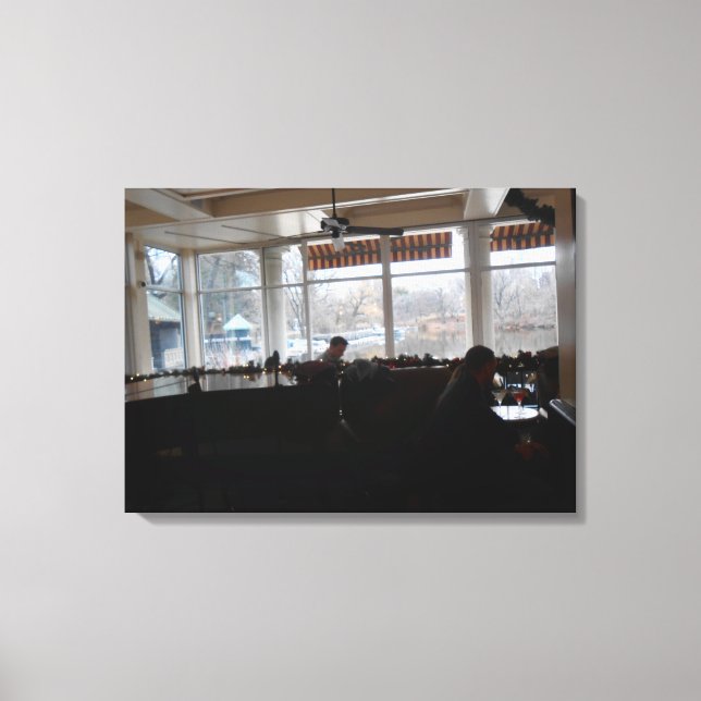 Boat House Canvas Print (Front)