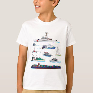 Boat Illustrations T-Shirt