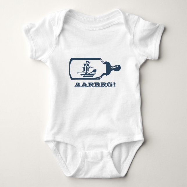 Boat in a Baby Bottle Bodysuit (Front)