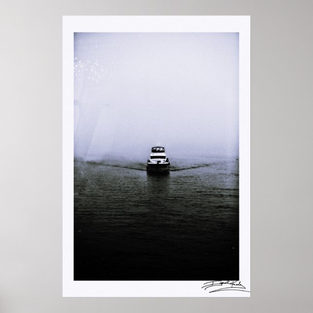 Boat in the Mist Poster (Front)
