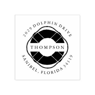 Boat Life Rubber Stamp