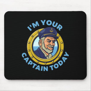 Boat Life Sailing Captain Boating Skipper Sailor S Mouse Mat