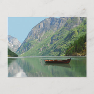 Boat of the Vikings Postcard