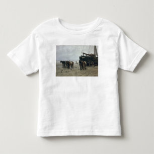 Boat on the Beach at Scheveningen, 1876 Toddler T-Shirt