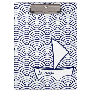 Boat on Waves Clipboard