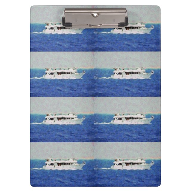 Boat painting clipboard (Front)