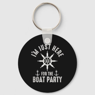 Boat Party Boating Captain Boat Owner Sailor Boate Key Ring