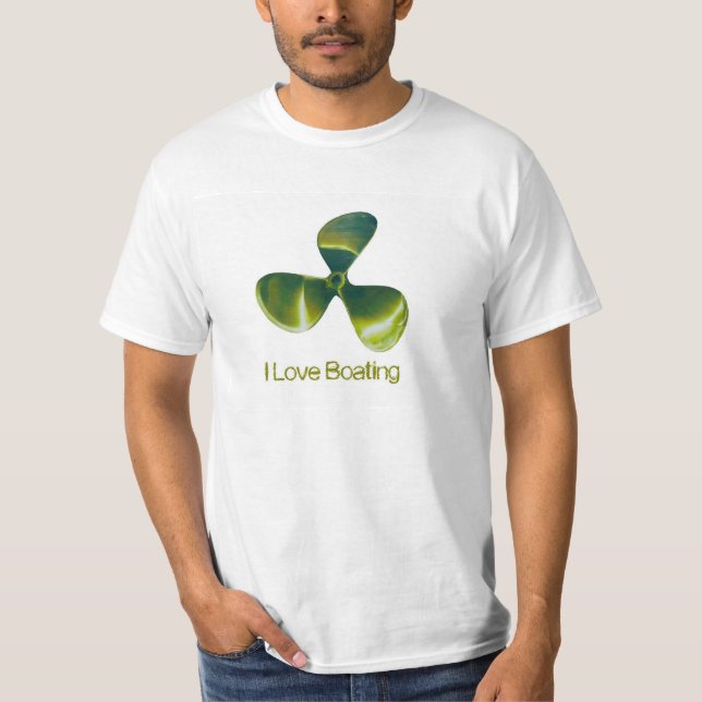 Boat Propeller Image for men's-t-shirt T-Shirt (Front)