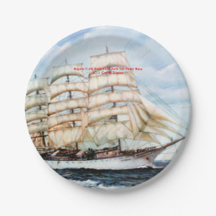 Boat race Cutty Sark/Cutty Sark Tall Ships' RACE Paper Plate