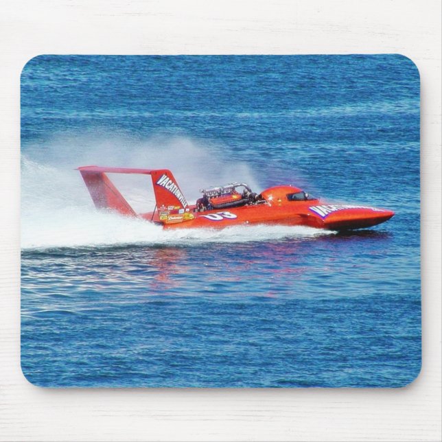 Boat Racing Mouse Mat (Front)