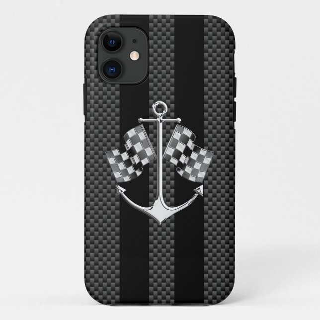 Boat Racing Nautical Modern Styles Case-Mate iPhone Case (Back)