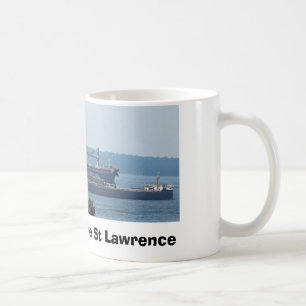 Boat Racing on the St Lawrence Coffee Mug