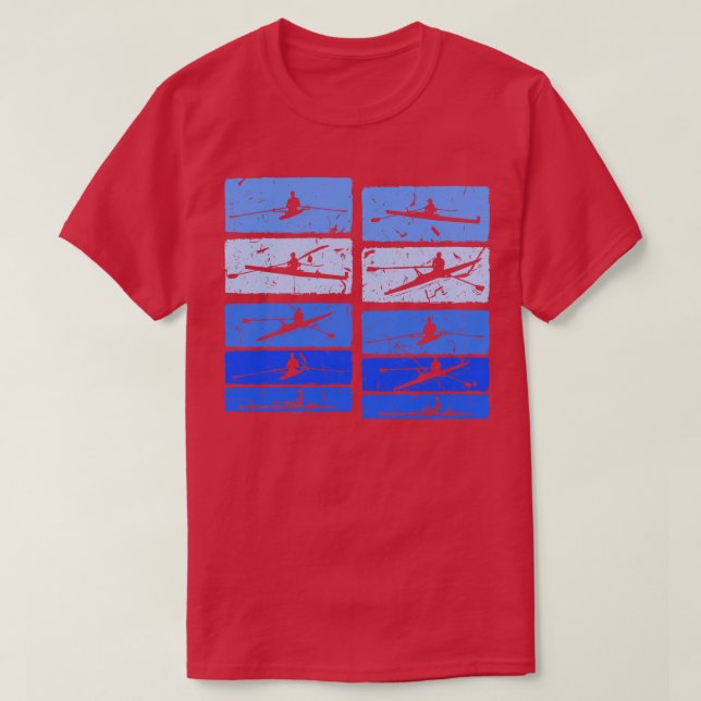 Boat Rowing T-Shirt (Design Front)