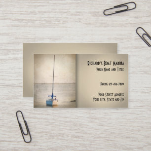 Boat Sales Marina Business Card