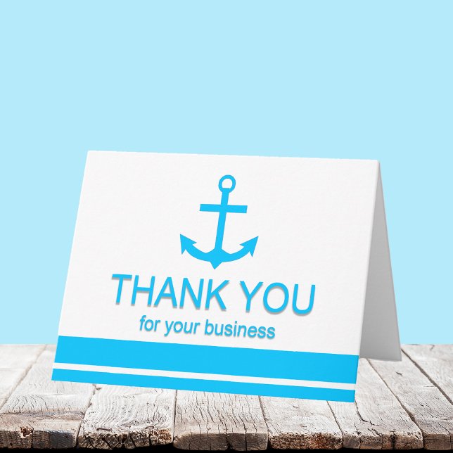 Boat Salesman Thank You Card (Creator Uploaded)